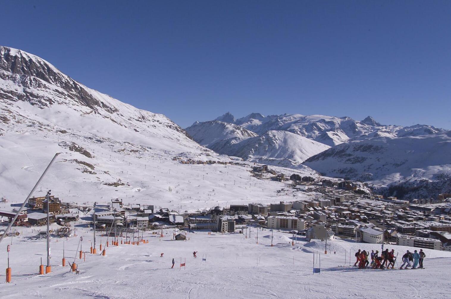 Hotel Le Dome Alpe d'Huez Exteriör bild