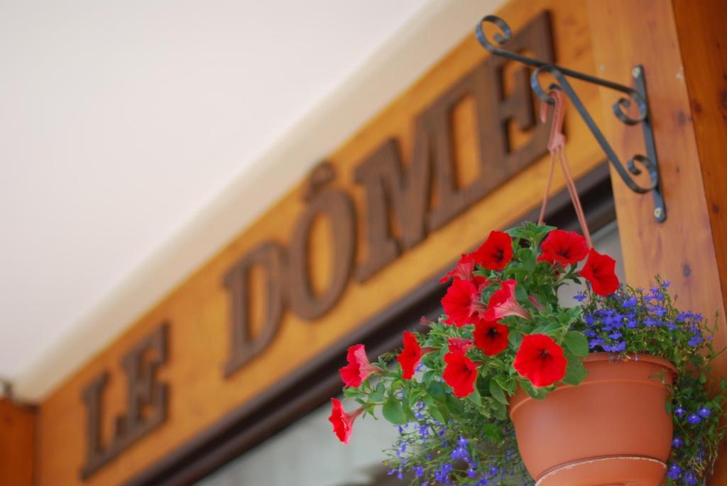 Hotel Le Dome Alpe d'Huez Exteriör bild